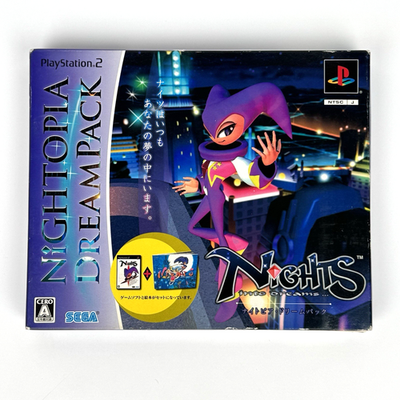 PS2 NiGHTS Nights into Dreams Nightopia Dream Pack PlayStation 2