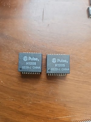1x Pulse H1205 Single Port 10/100/1000 Base-T Magnetic Module
