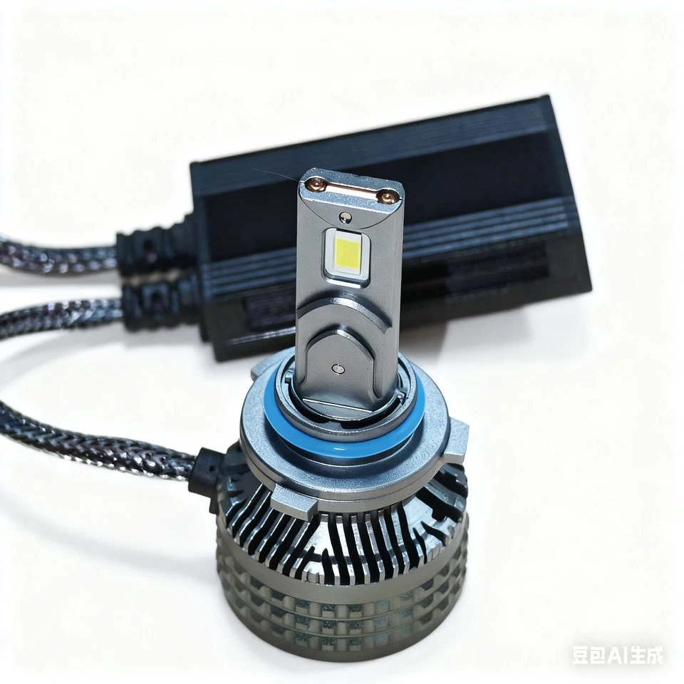 9006 LED headlamp set bulb low beam super bright white Foto 4 de 4