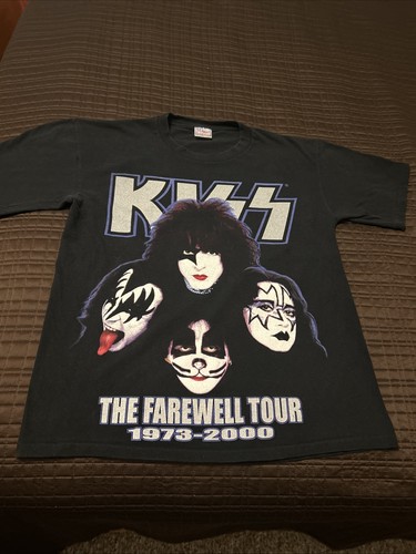 Vintage Kiss T-Shirt The Farewell Tour 1973-2000 - Bild 3 von 11