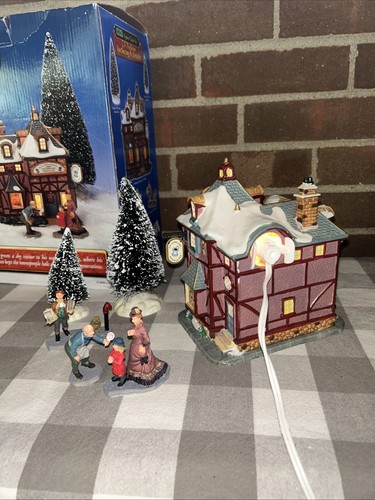 Vintage 7 Teile Lemax J.P. Wellman Apothecary & Herbalist Weihnachtsdorf 2002 - Bild 6 von 10