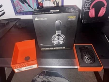 Corsair Virtuoso RGB Wireless SE AND Stealseries Wireless Gaming Mouse