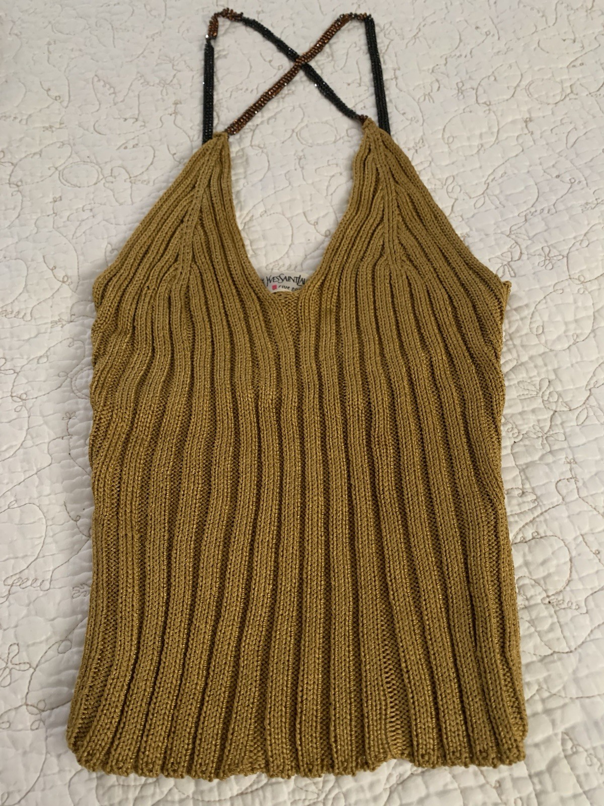 Top supporto vintage Yves Saint Laurent