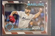 2024 Topps Update Series - Tanner Scott #US237 Independence Day /76
