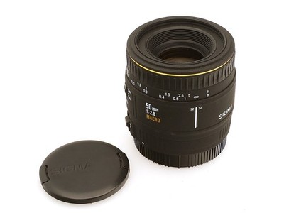 SIGMA Makro Objektiv EX 2.8 / 50 mm Macro für Canon EF - defekt !