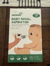 GROWNSY Baby Nasal Aspirator BC024 Brand New, Never Used