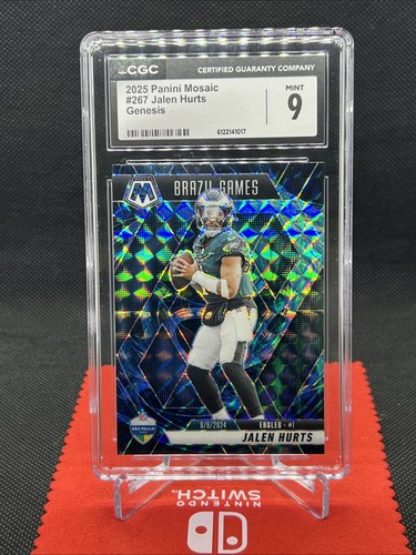2025 Panini Mosaic - International Games Jalen Hurts #267 Genesis Mosaic Prizm