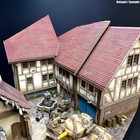 Bauernhaus WW2 in 1:35 - Laser Cut Gebäude Bausatz - Miniatur Haus selberbauen