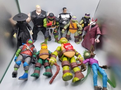 Teenage Mutant Ninja Turtles Figuren Konvolut Rattenkönig Hun Shredder Michelangelo