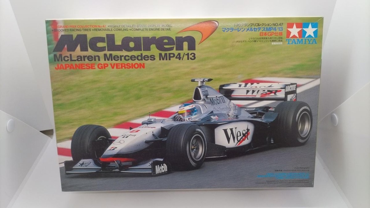 Tamiya 1/20 McLaren Mercedes MP4/13 Japanese GP No.47 Model