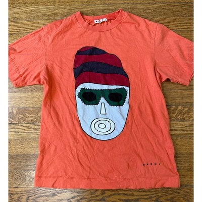 Marni Boys' Orange Shirt Size 12