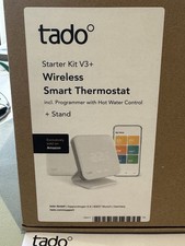 Tado° Smart V3 Wireless Smart Thermostat Starter Kit Hot Water Control Programme