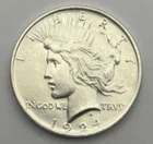 1924-Peace Silver Dollar***BU***