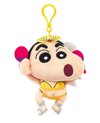 Crayon Shin-chan Doll Movie Dance Amigo Shin-chan Keyring  Bagcharm 13cm Genuine
