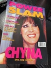 WWE Power Slam Magazine # 76 Chyna WWF Wrestling Magazine + Poster