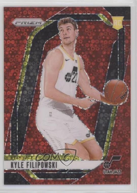 2024-25 Panini Prizm Fast Break Red Prizm 11/100 Kyle Filipowski #263 rf2