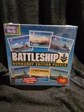 500-Piece Puzzle "Battleship: Normandy Edition" by Be Puzzled Brand New/Sealed