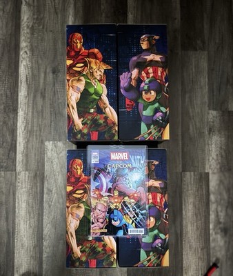 Marvel  vs. Capcom Kith ASICS Gel-Nimbus 10.1 IronManvs.MegaMan DoubleBox Size9 