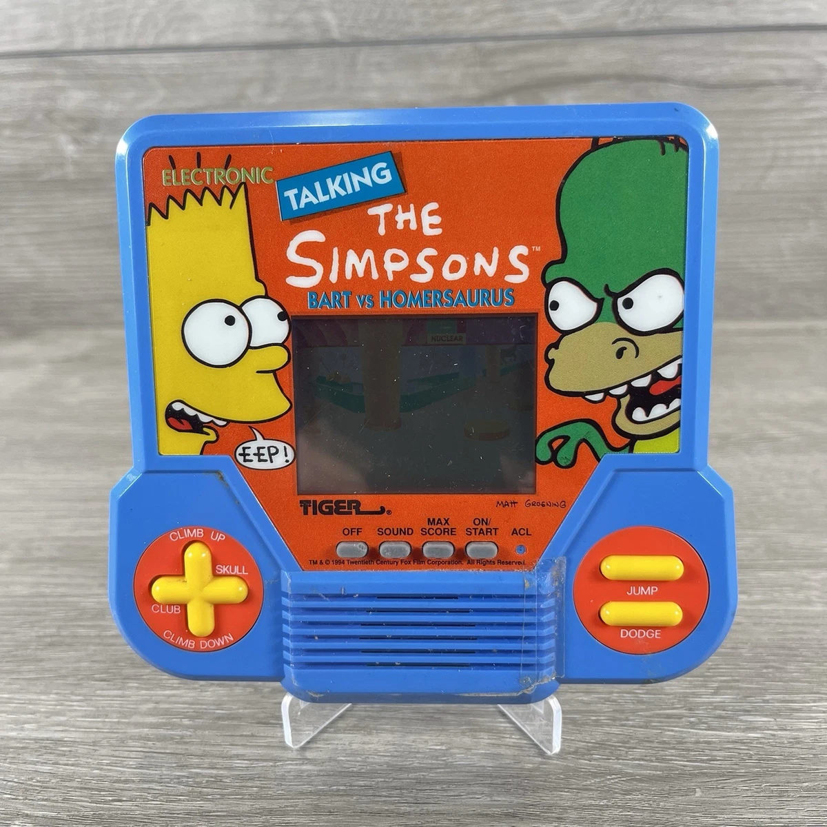 The Simpsons 1990 Electronic Games for sale | eBay