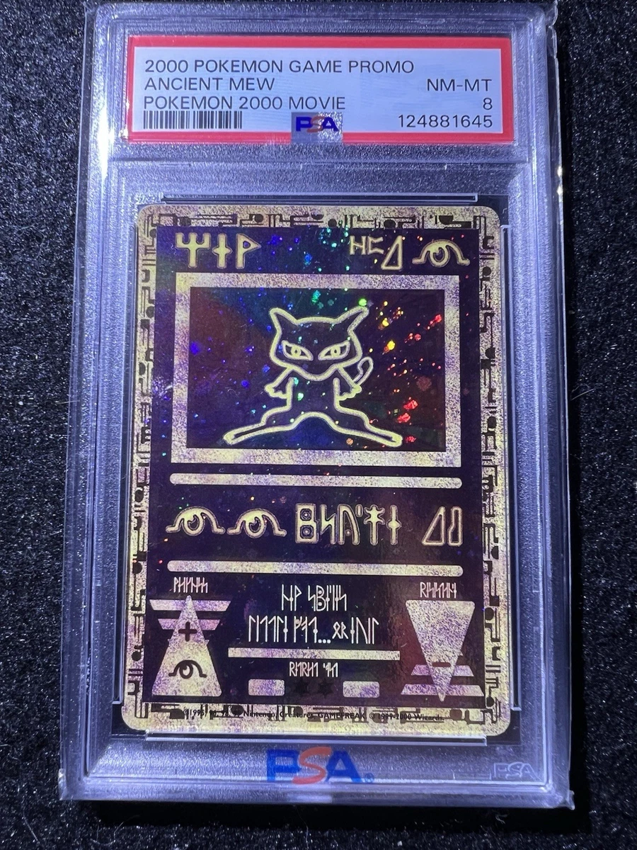 Pokémon TCG Grade 8 Mew Individual Collectible Card Game Cards for