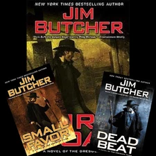Large Dresden Files Audio Collection all 17 books MP3  Set