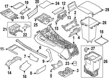 Genuine Land-Rover Armrest LR183486