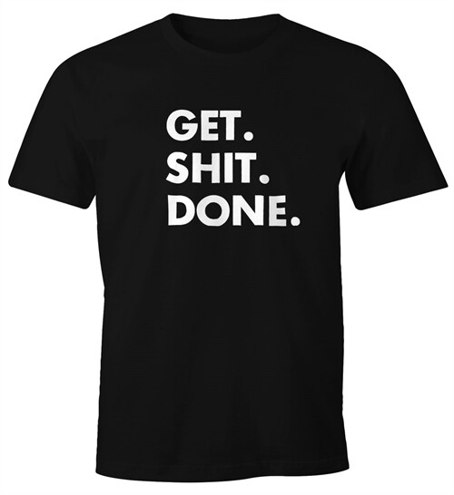 Футболка Herren mit Spruch - Сделай все возможное - Sprüche FunShirt Moonworks 