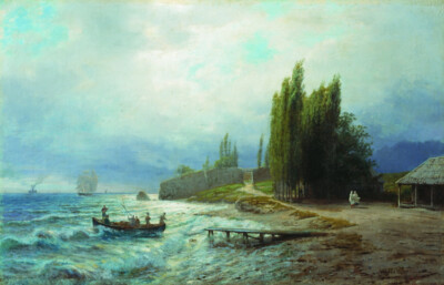 Lev Lagorio Landscape 1871 17''x 22'' Archival Art Print