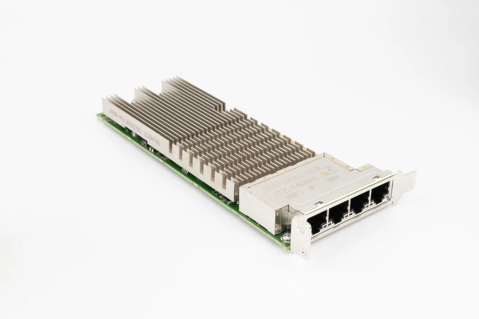 Dell 008XJ7 Intel Quad Port 10GB RJ-45 Low Profile Network Card - Image 3 of 4