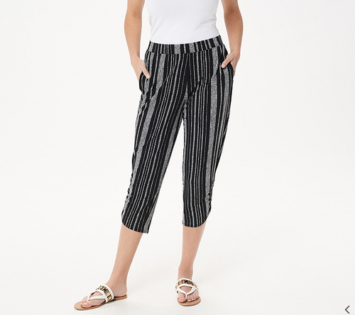 Susan Graver Regular Liquid Knit Crop 