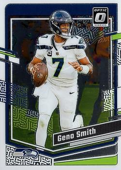 Geno Smith 2023 Donruss Optic Football - #177 - Seattle Seahawks - Picture 1 of 2