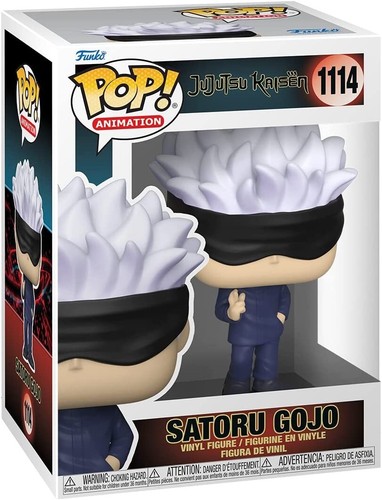 Funko Pop! Figura de vinilo Animación #1114 Jujutsu Kaisen SATORU GOJU 61357 - Imagen 9 de 10