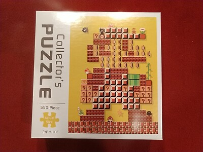 Super Mario Maker Collector Puzzle #1 by USAopoly - 550 Pieces NEW