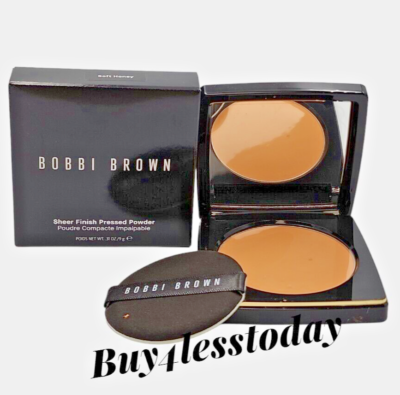 Bobbi Brown Sheer Finish Pressed Powder Soft Honey for Women 0.31