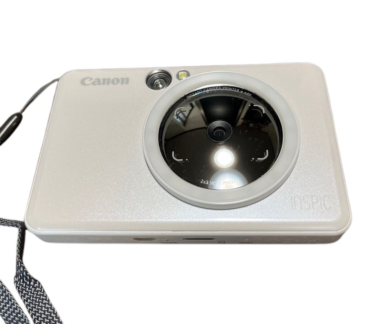 【超特価sale開催!】 Mini & Camera Instant ZV-123-PW iNSPiC Canon Printer eBay | F/S Japan Mint Near スマホアクセサリー
