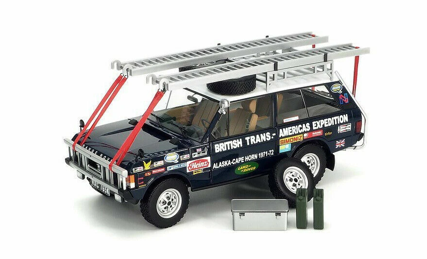 ALMOST REAL 1:18 MODELLINO AUTO RANGE ROVER BLU 1971-1972 765K MODELLO DIE CAST - Immagine 2 di 4