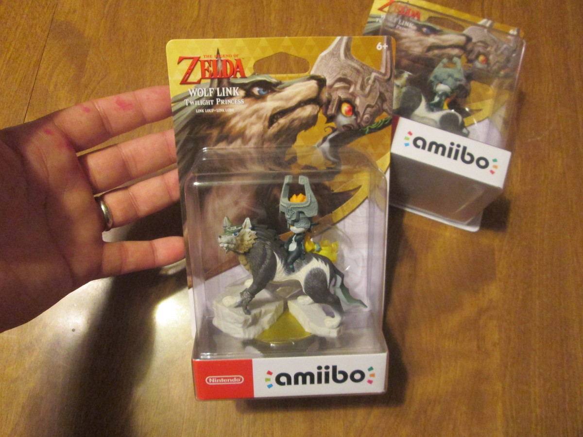 WOLF LINK AMIIBO Legend of Zelda: Twilight Princess HD NINTENDO