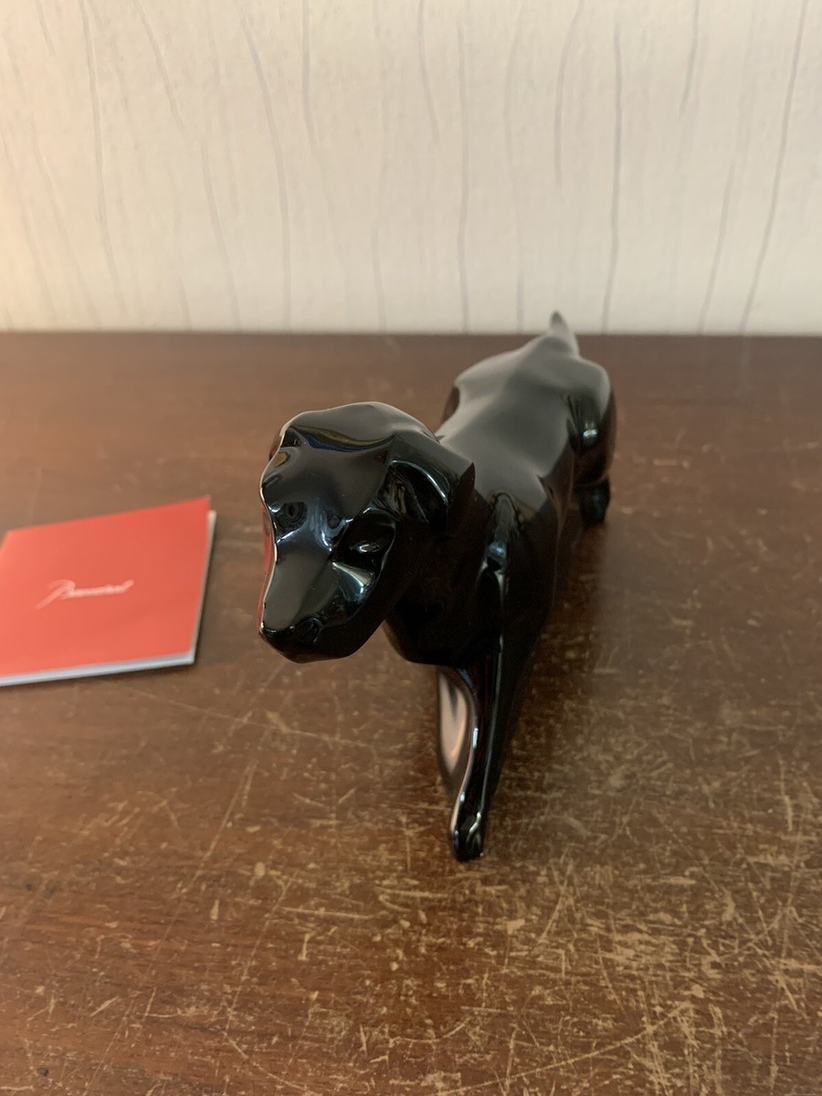 Black Labrador Dog Crystal Baccarat Model 1 | eBay