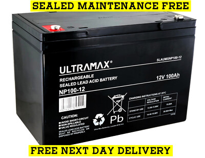 Vision CG12-100XA 12 V 100Ah versiegelt Bleisäure Ersatz Ultramax AGM Akku