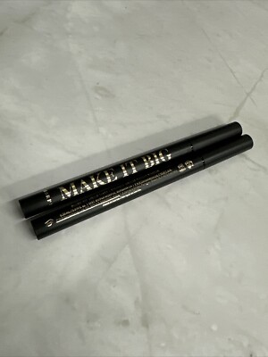 2 x Morphe Make It Big Brush Tip Liquid Liner Bold Black 0.019oz each Full Size