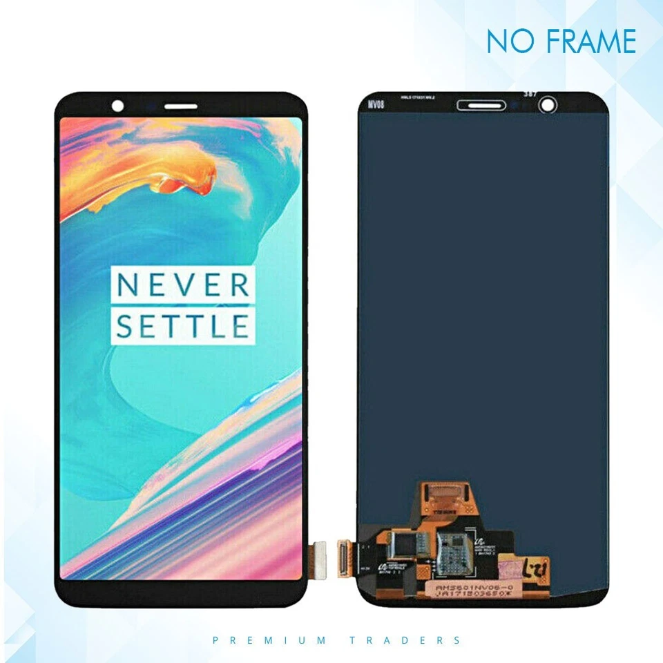 New In-Cell OLED Touch Screen Digitizer Display Assembly For OnePlus 5T Black UK - Image 2 of 3