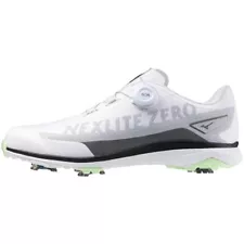 Mizuno Golf Shoes Nexlite Zero IG Boa 51GM2380 Off-white x lime 27cm US10