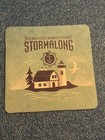 *NEW* STORMALONG CIDER CRAFT BEER COASTER LIGHTHOUSE SHERBORN MASSACHUSETTS — photo 1