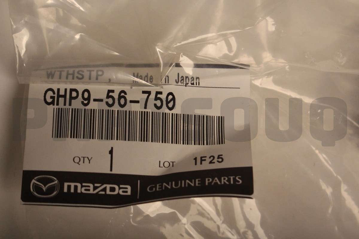 GHP956750 Genuine Mazda RUBBER,SEAL-BONNET GHP9-56-750 | eBay