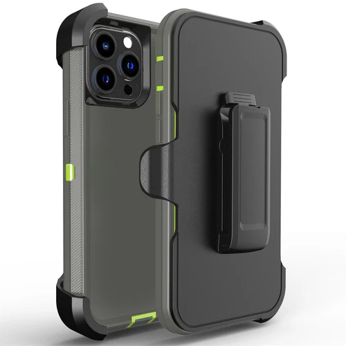 Funda protectora de alta resistencia para iPhone 16 Pro Max 15 14 13 12 11 + funda con clip para cinturón - Imagen 34 de 37