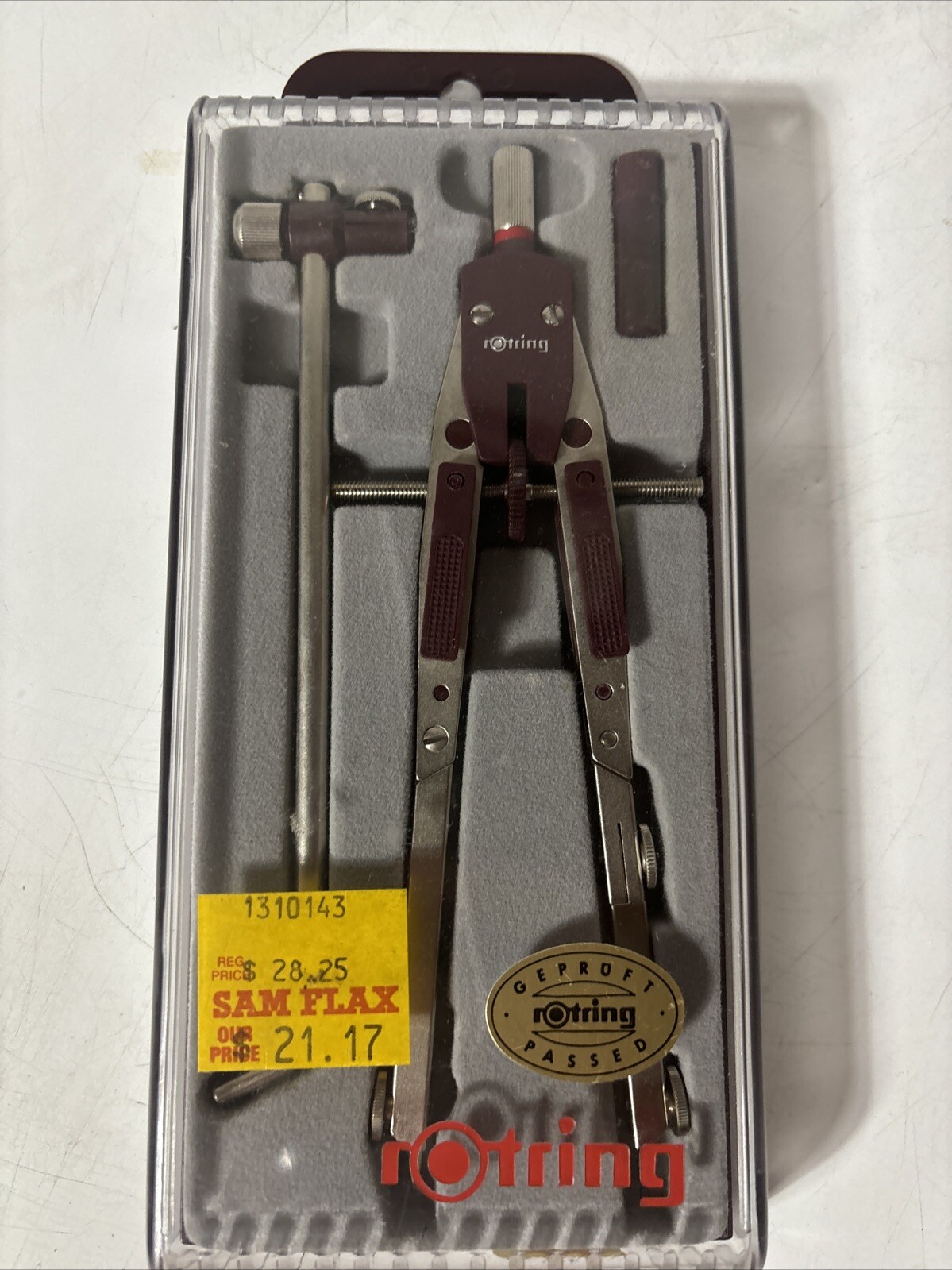 Vintage Geproft Rotring Drafting Compass Made In Germany R 530116 | eBay
