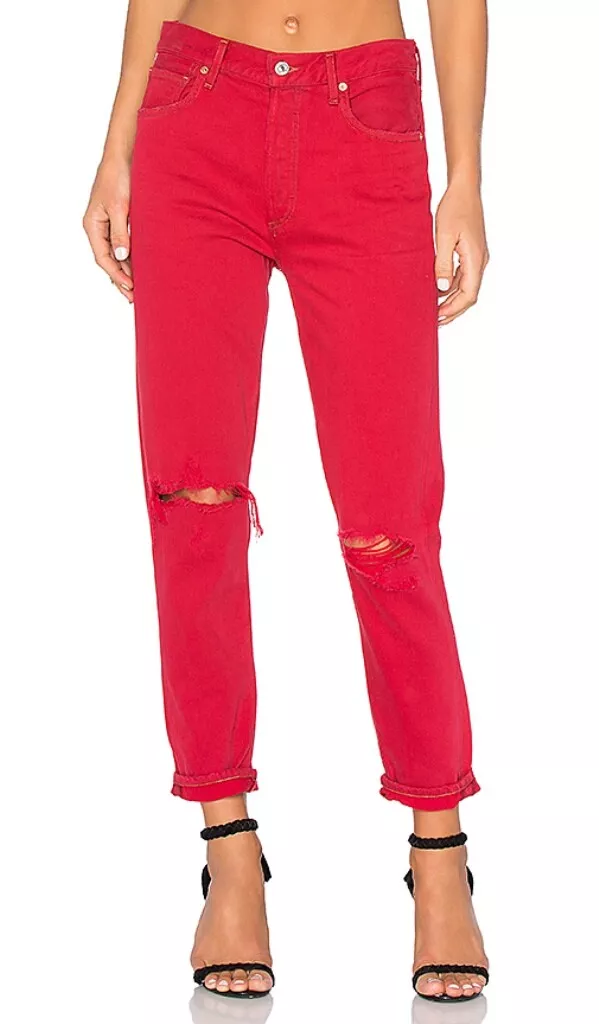 Citizens of humanity liya high rise classic fit on sale jeans