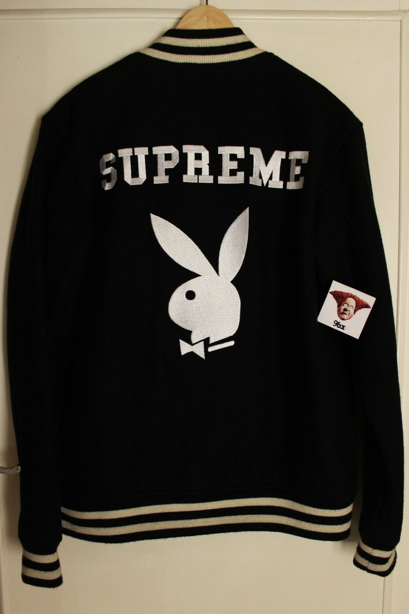Supreme Playboy Varsity Jacket 2011 M | eBay Supreme Playboy Varsity Jacket 2011 M | eBay