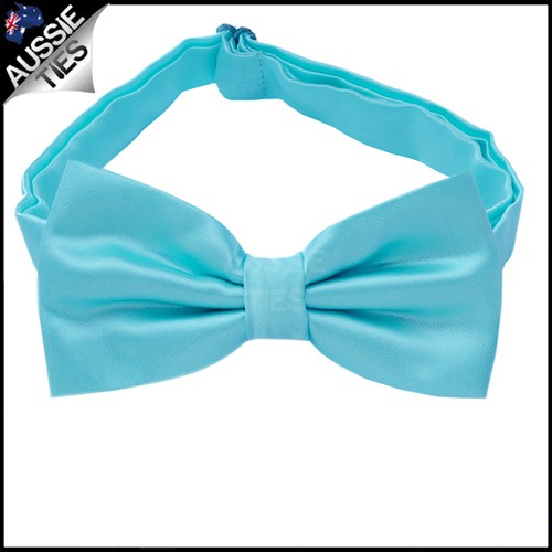 MENS BOW TIE Bowtie Pre-tied wedding tuxedo plain CHOOSE COLOUR 50 CHOICES!! - Picture 31 of 57