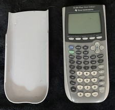 Texas Instruments TI-84 Plus Silver Edition Graphing Calculator, Cover, Manuals